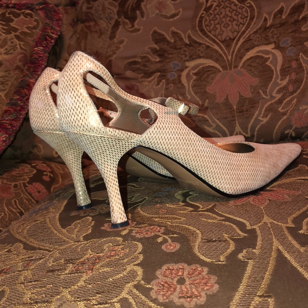 J.Renee Gold Pumps